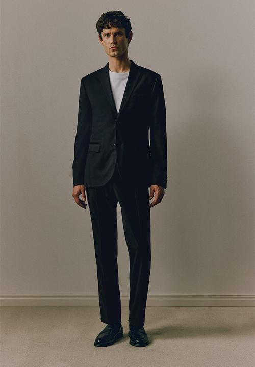 H&M - Slim fit jacket - navy blue