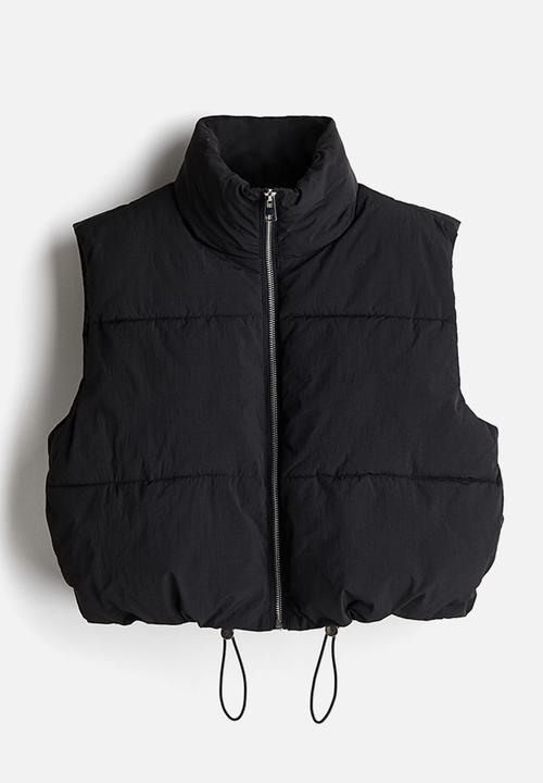 Short puffer gilet - black - 1259995001