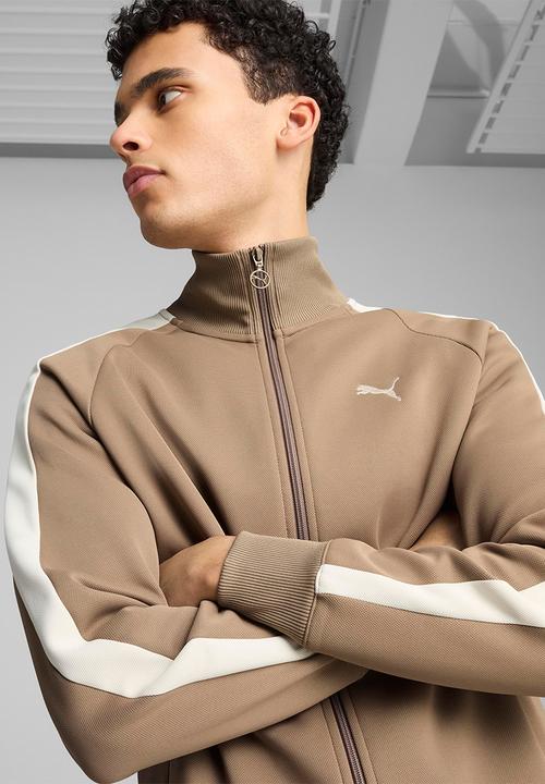PUMA - T7 ALWAYS ON Track Jacket DK - Totally Taupe