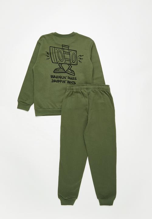Pop Candy - Tracksuit-olive/olive 