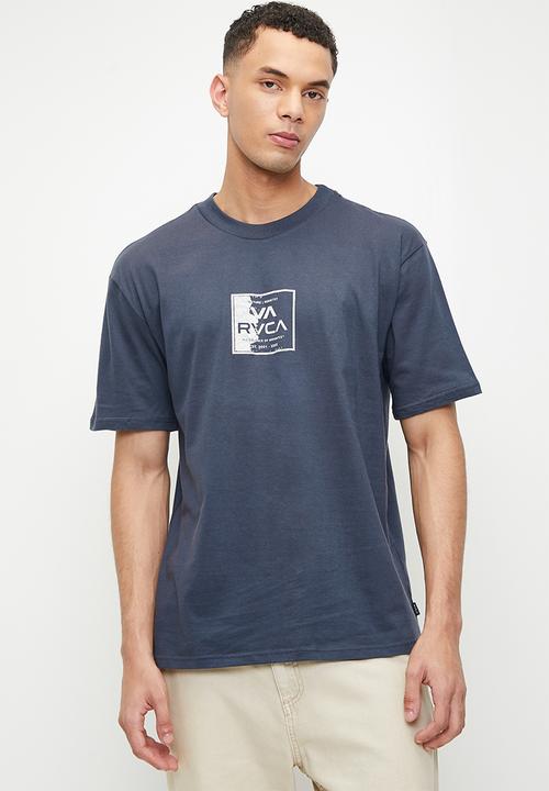 RVCA - Va torn short sleeve tee - petrol blue