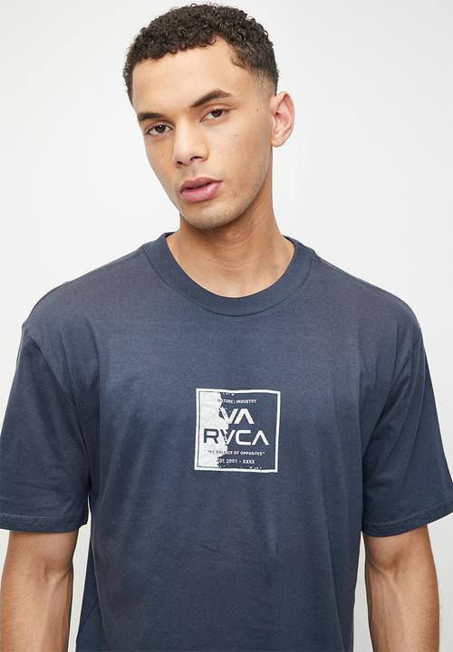 RVCA - Va torn short sleeve tee - petrol blue
