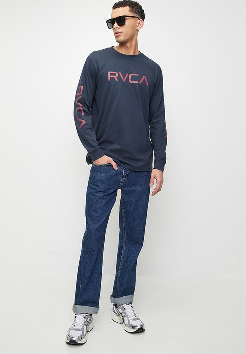RVCA - Big rvca long sleeve tee - moody blue