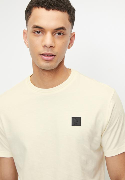 POLO - Mens Logo Badge Short Sleeve Tee - White