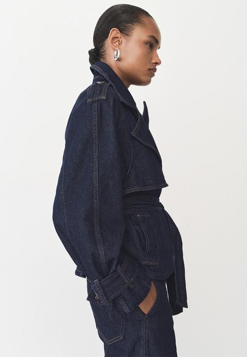 MANGO - Trenchcoat Mar - Open Blue