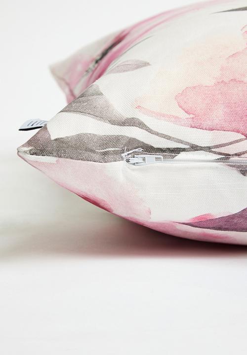 Sixth Floor - Spring printed cushion cover - Pink