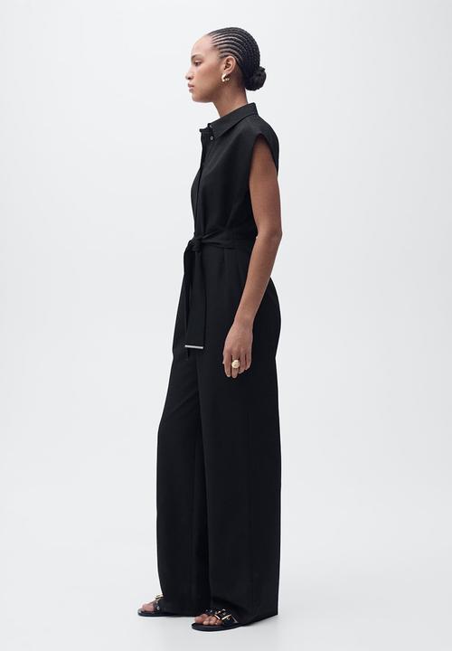 MANGO - Jumpsuit Rondi - Black