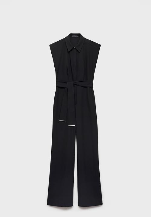 MANGO - Jumpsuit Rondi - Black