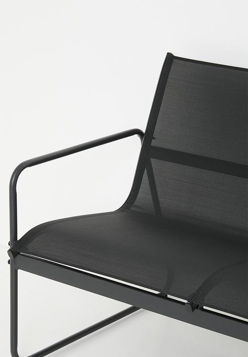 H&S - Furniture set 4pcs - black
