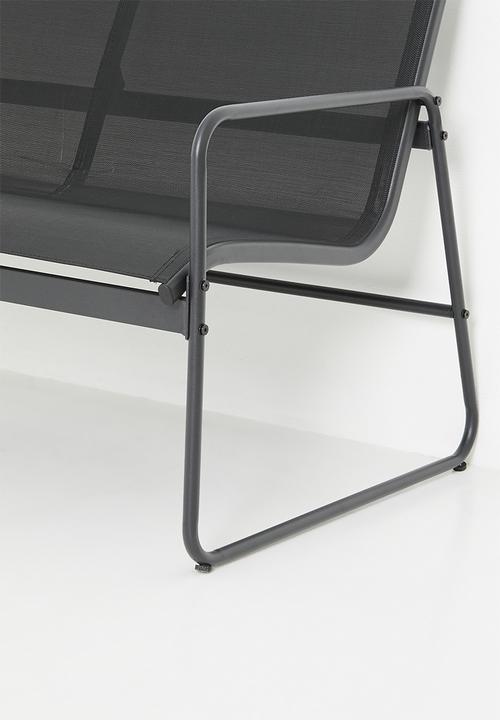 H&S - Furniture set 4pcs - black