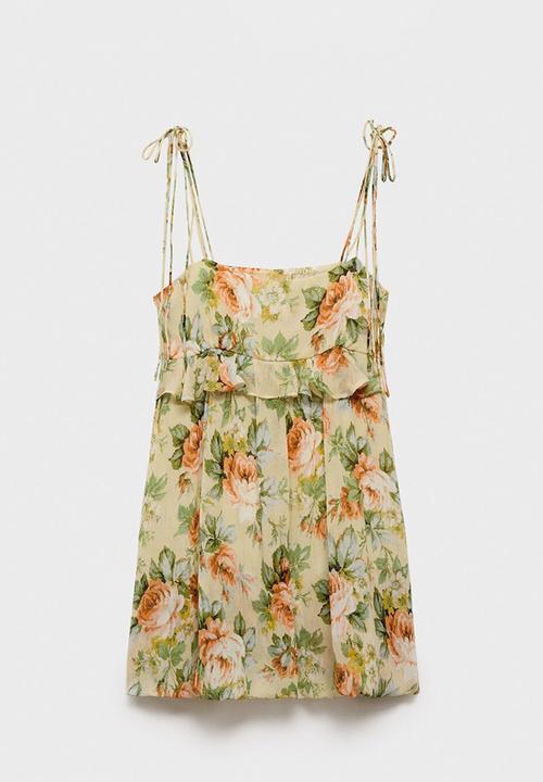 MANGO - Dress Stella - Light Beige