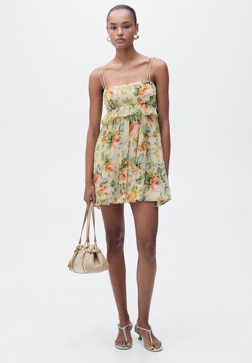 MANGO - Dress Stella - Light Beige