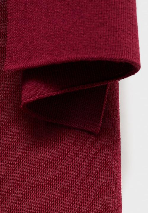 MANGO - Top Julito - Dark Red