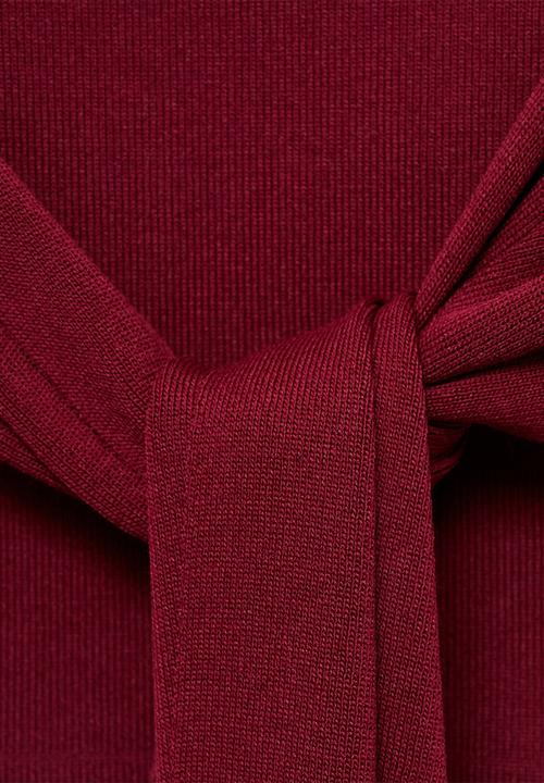 MANGO - Top Julito - Dark Red