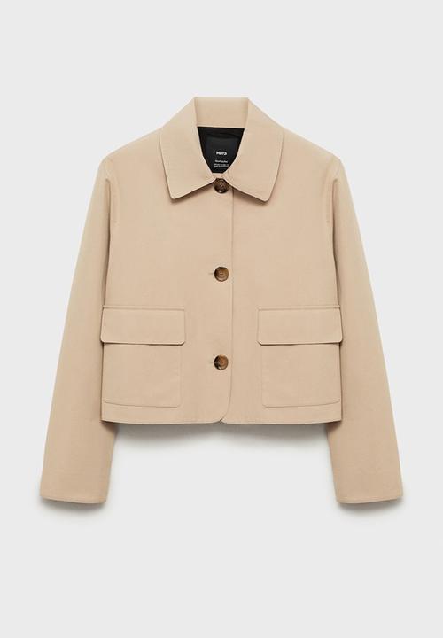 MANGO - Jacket Newyork - Beige/Khaki