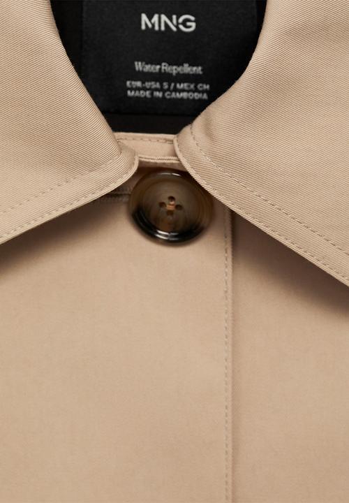 MANGO - Jacket Newyork - Beige/Khaki