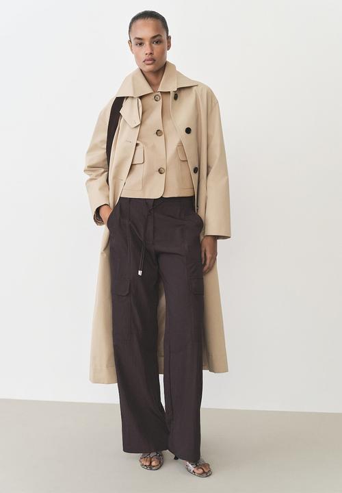 MANGO - Jacket Newyork - Beige/Khaki