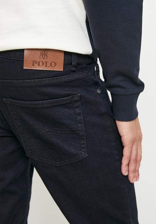 POLO - Mens Peter Slim Leg Jean - Indigo black