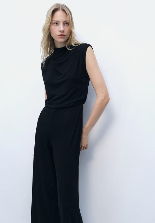MANGO - Jumpsuit Aubrey - Black