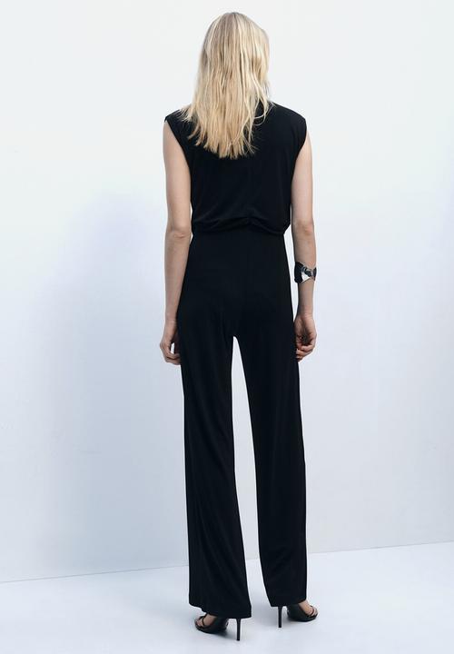 MANGO - Jumpsuit Aubrey - Black
