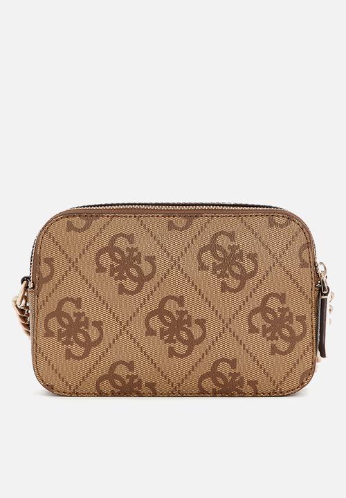 GUESS - Noelle camera bag-brown