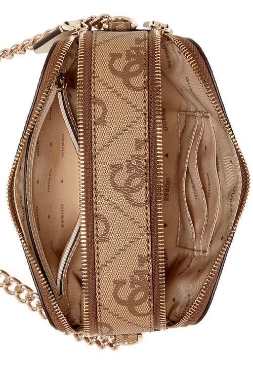 GUESS - Noelle camera bag-brown
