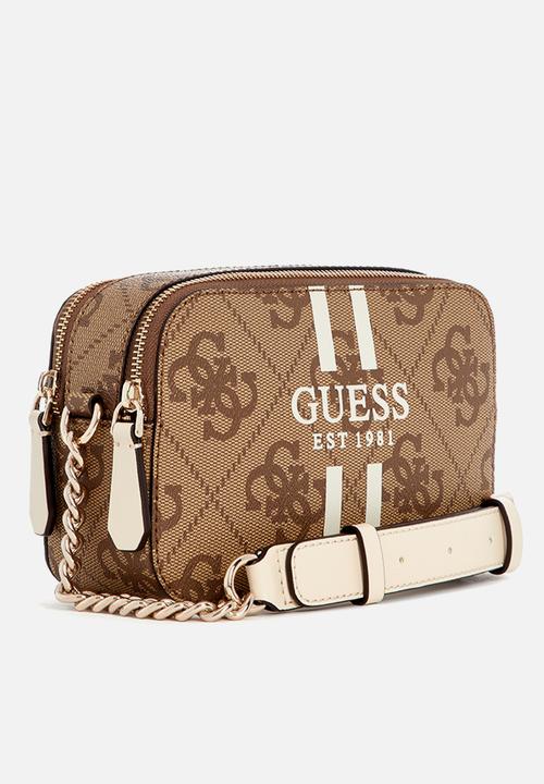 GUESS - Noelle camera bag-brown