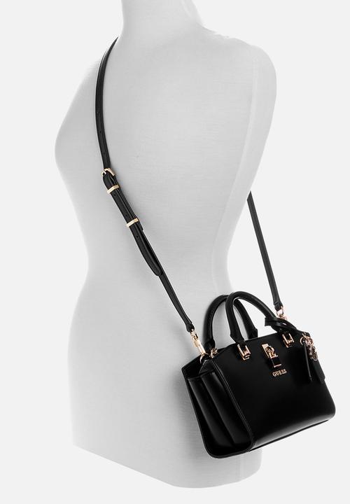 GUESS - Queensland mini satchel-black