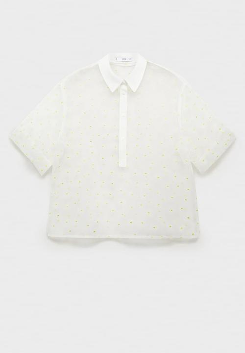 MANGO - Shirt Dacy - Natural