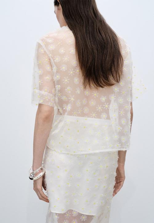 MANGO - Shirt Dacy - Natural