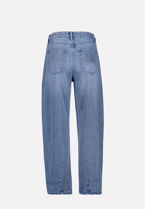 Steve Madden - Millie barrel jeans - mid wash