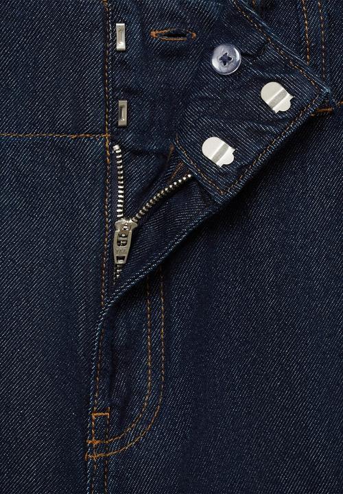 MANGO - Trousers Mar - Open Blue