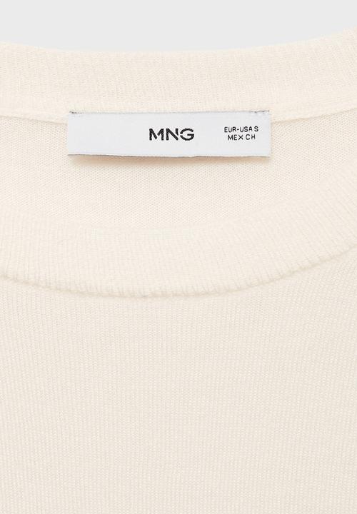 MANGO - Sweater Lucca - Light Beige