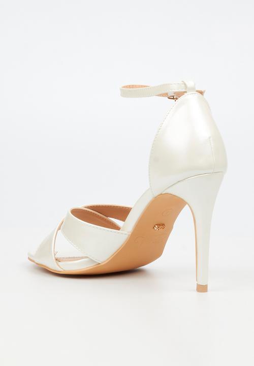 Miss Black - Jazz 33 heel - white