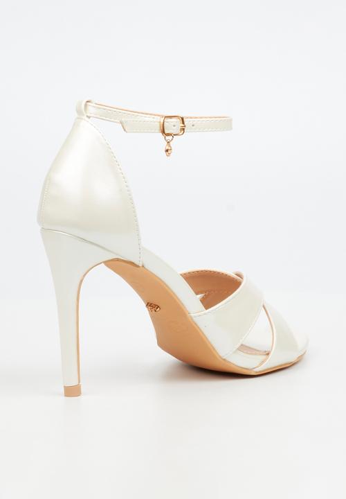Miss Black - Jazz 33 heel - white