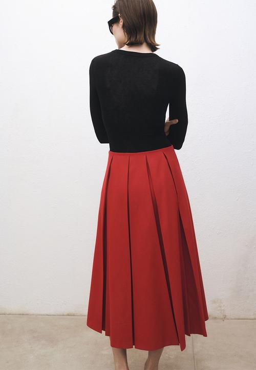 MANGO - Skirt Tica - Red