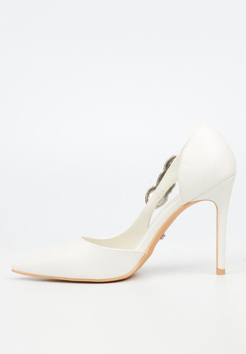 Miss Black - Lola 49 heel - white
