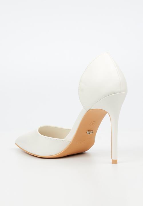 Miss Black - Lola 49 heel - white