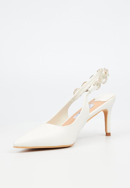 Miss Black - Nola 1 heel - white