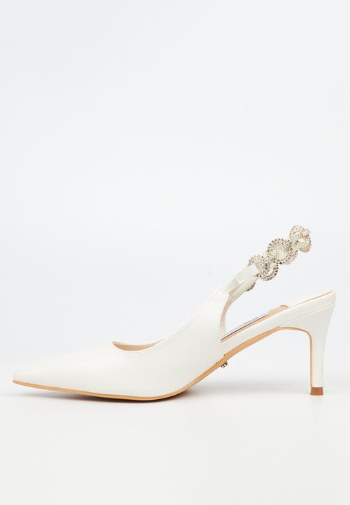 Miss Black - Nola 1 heel - white