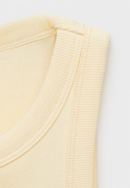 MANGO - Top Boni - Light/Pastel Yellow