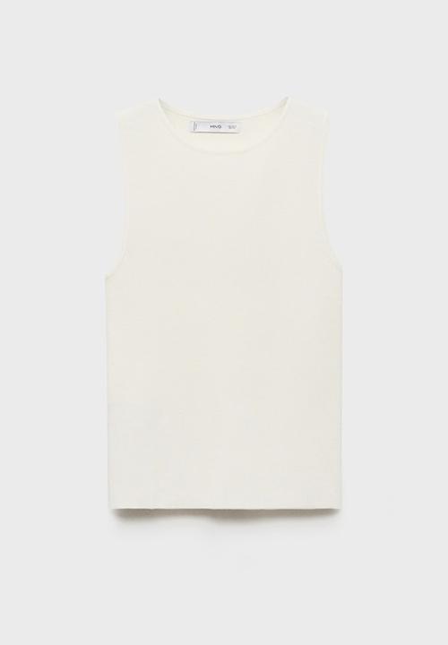 MANGO - Top Hernan - Light Beige