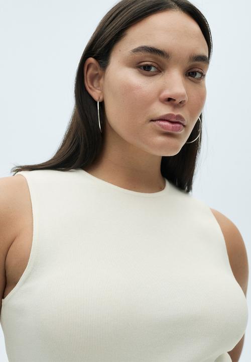 MANGO - Top Hernan - Light Beige