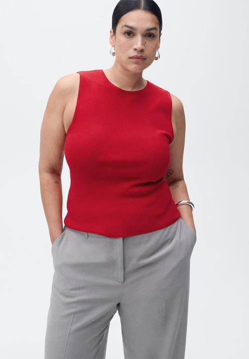 MANGO - Top Hernan - Red