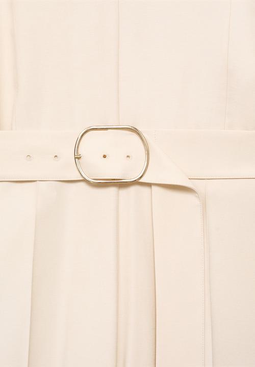 MANGO - Jumpsuit Junny - Light Beige
