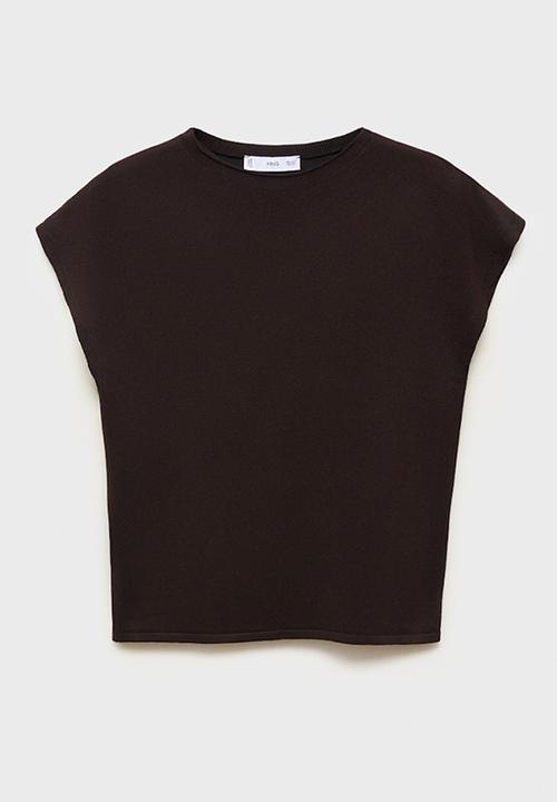 MANGO - Sweater Camin - Dark Brown