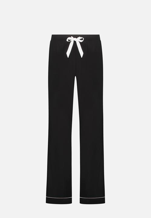 Hunkemoller - Pants jersey essential - black