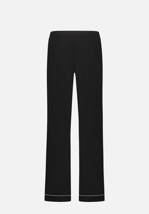 Hunkemoller - Pants jersey essential - black