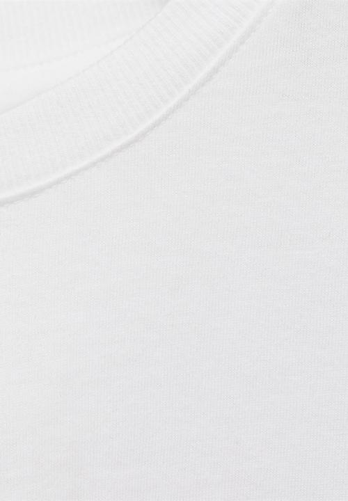 MANGO - T-shirt esen2 - natural