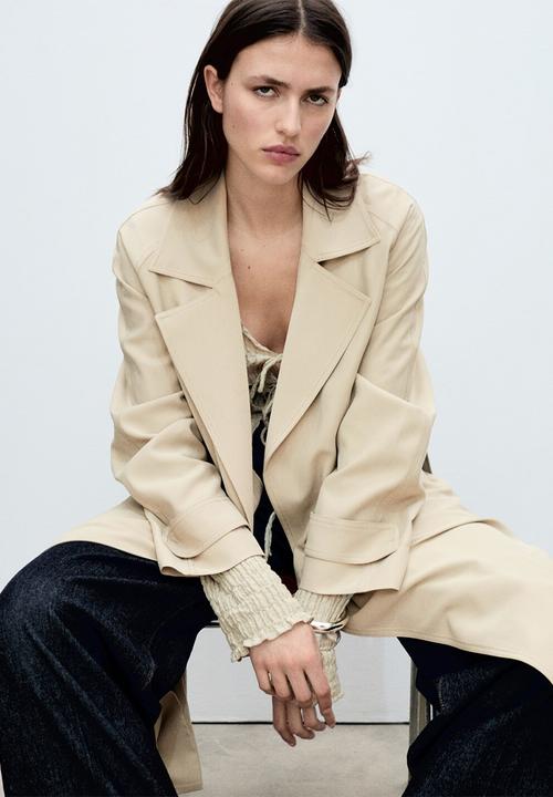 MANGO - Trenchcoat Taxi - Neutral